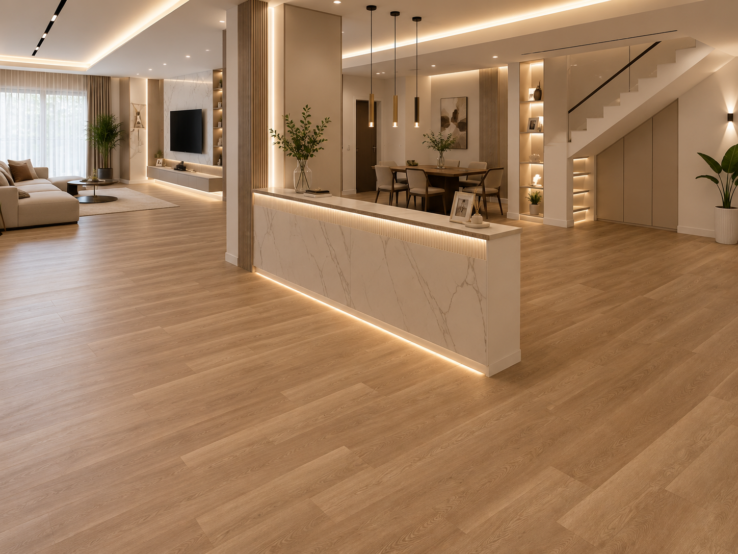 Home lvt flooring